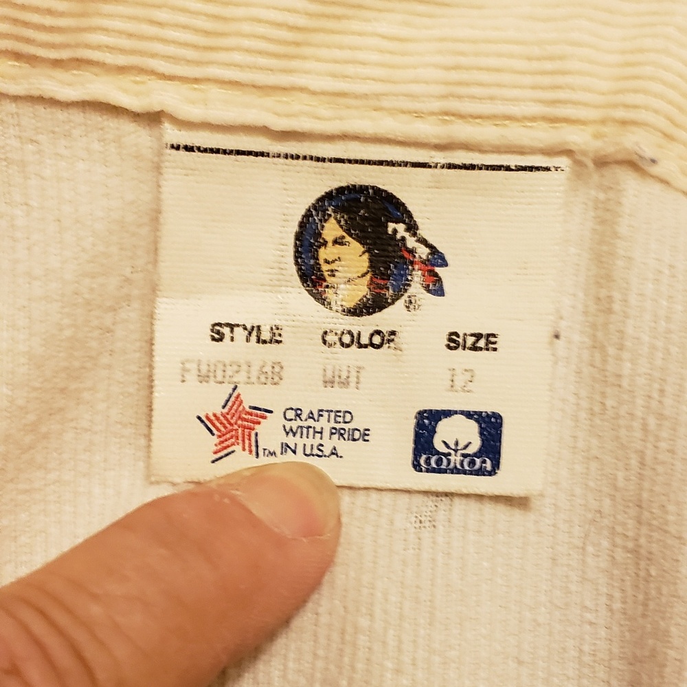 Women's courdory slacks